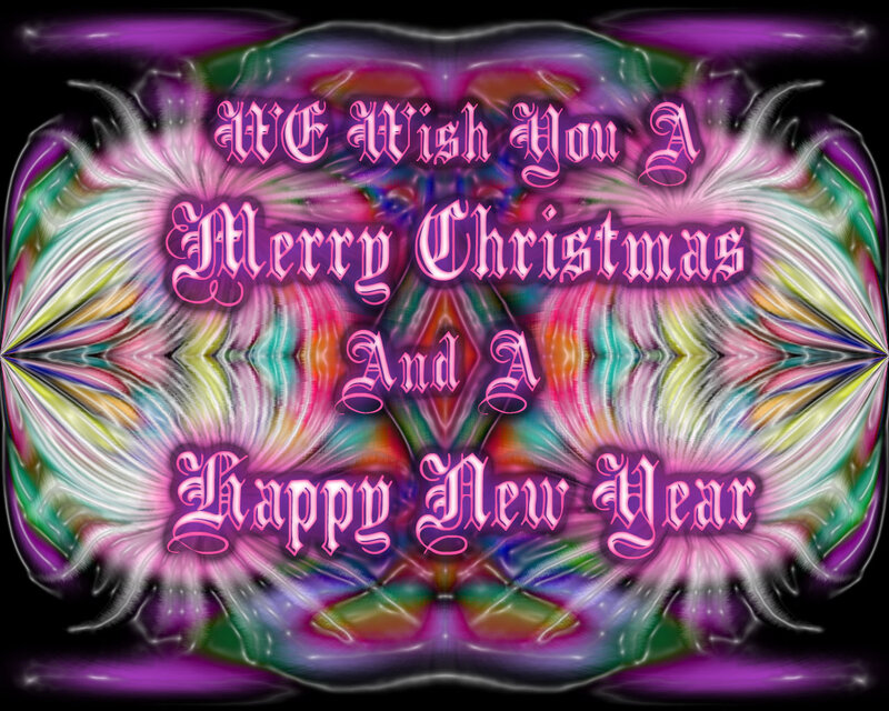 Colorful Abstract Design — Pink, Festive
