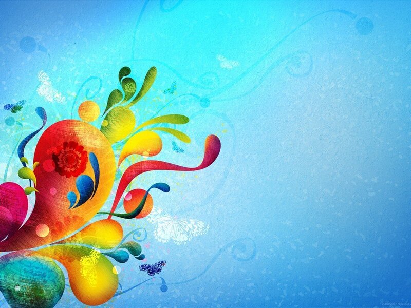 Colorful Abstract Design — Vibrant