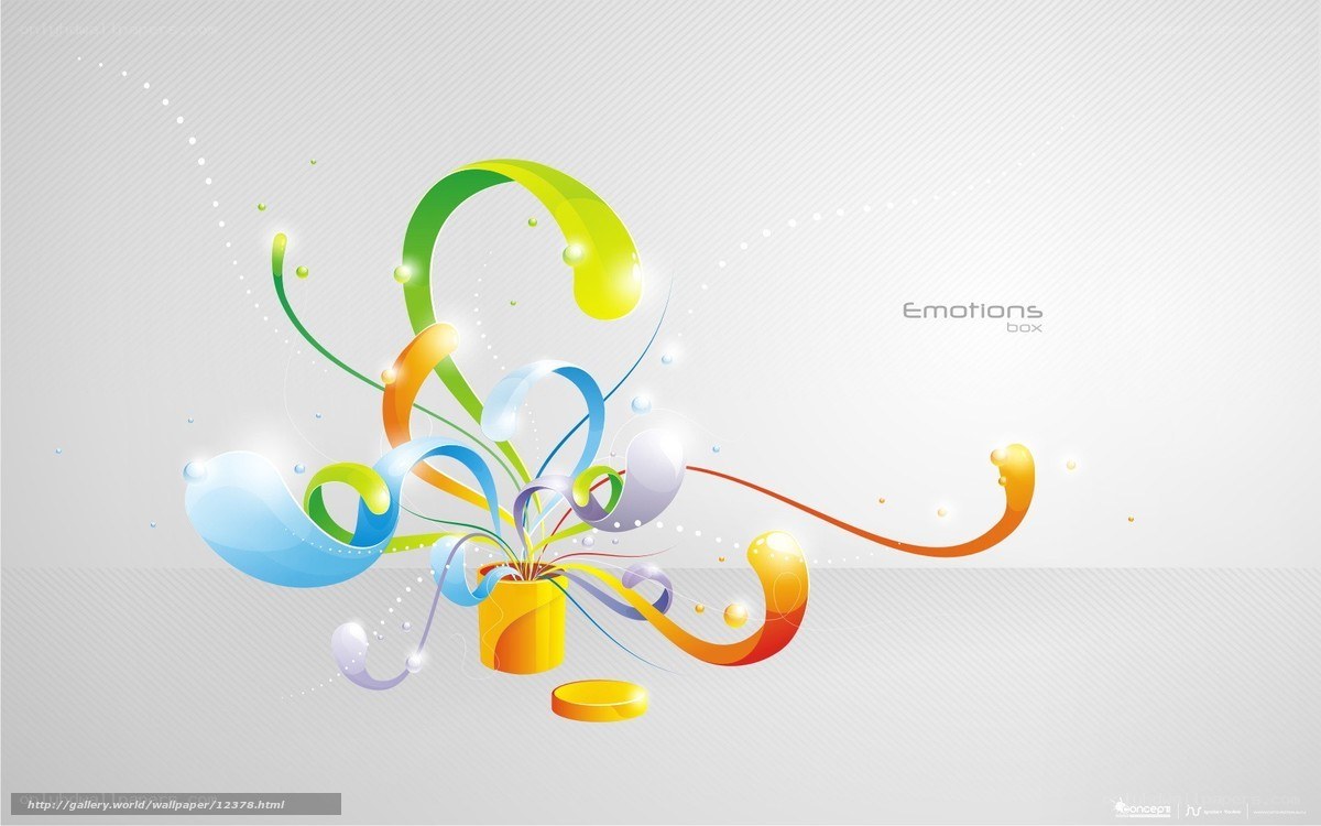 Colorful abstract design