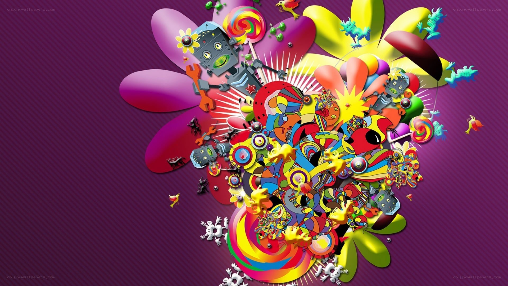 colorful abstract digital art