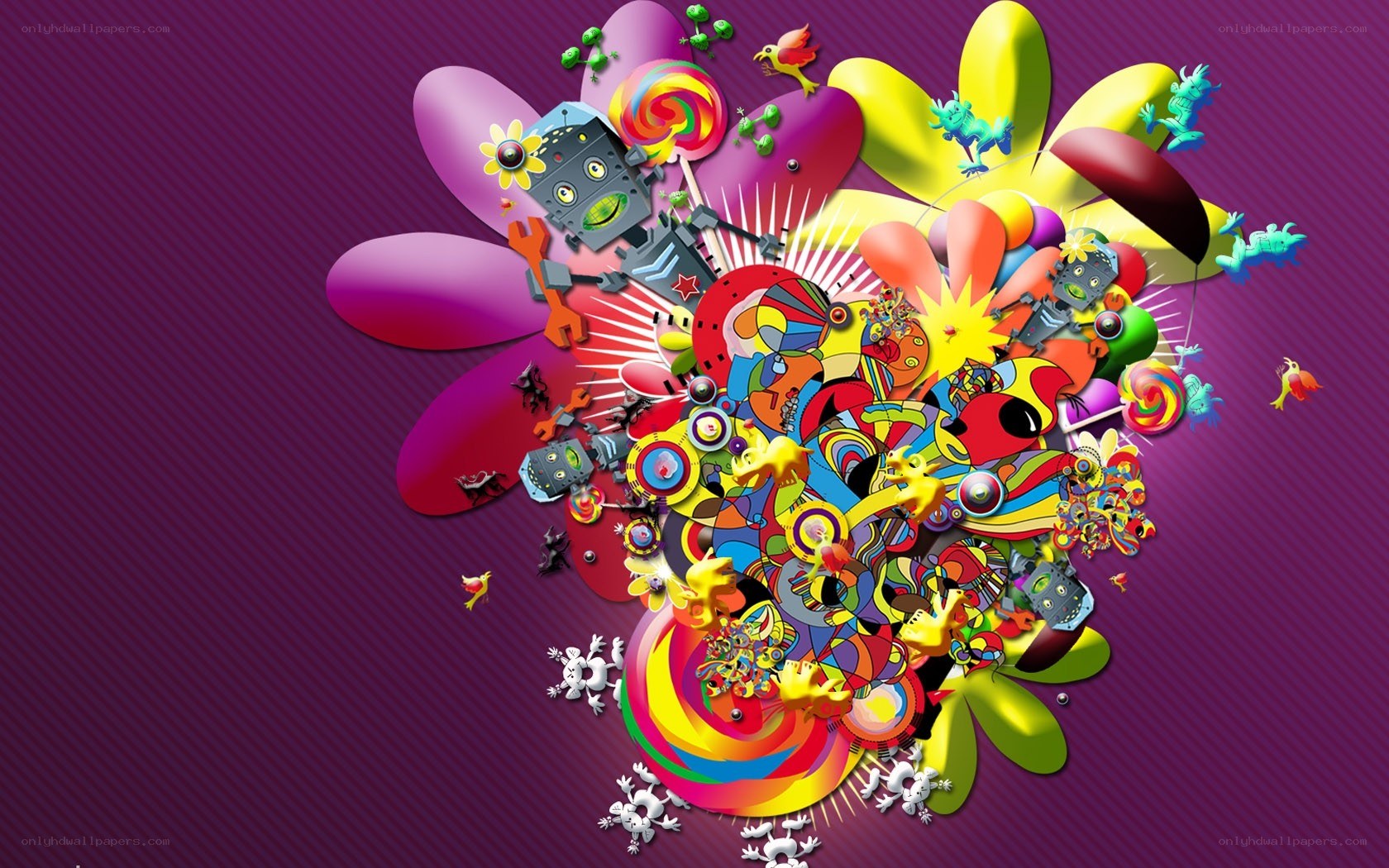 colorful abstract digital art