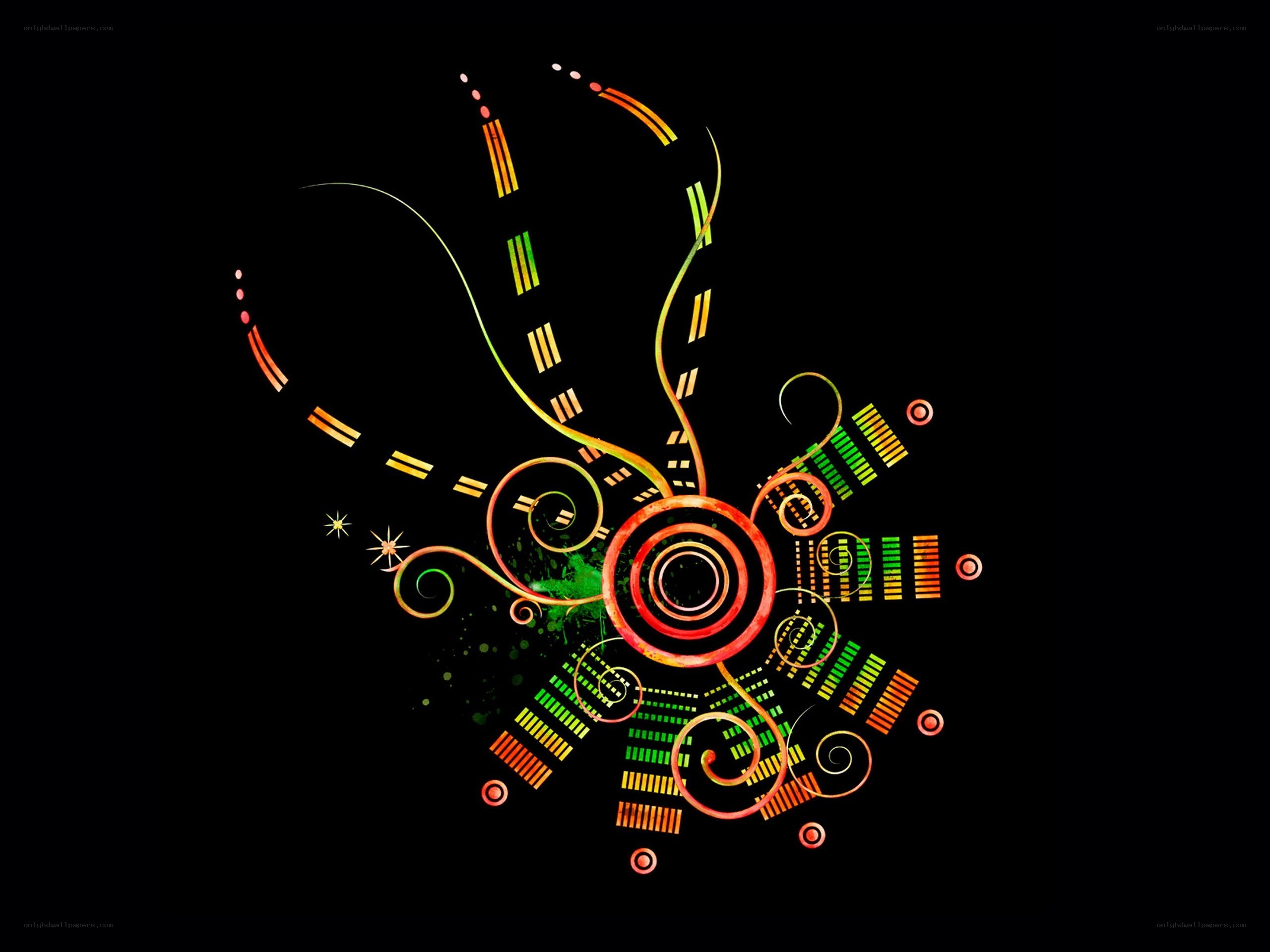 colorful abstract digital art