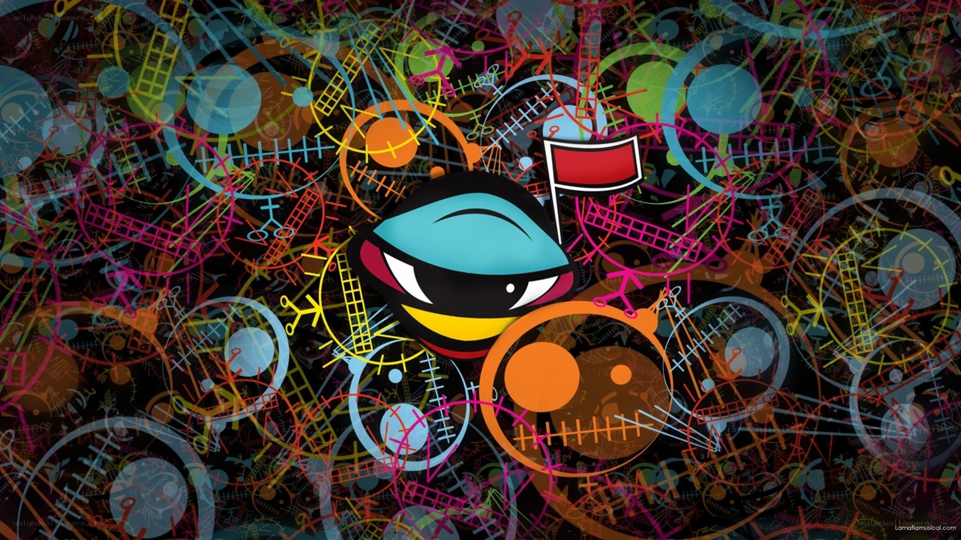 colorful abstract digital art