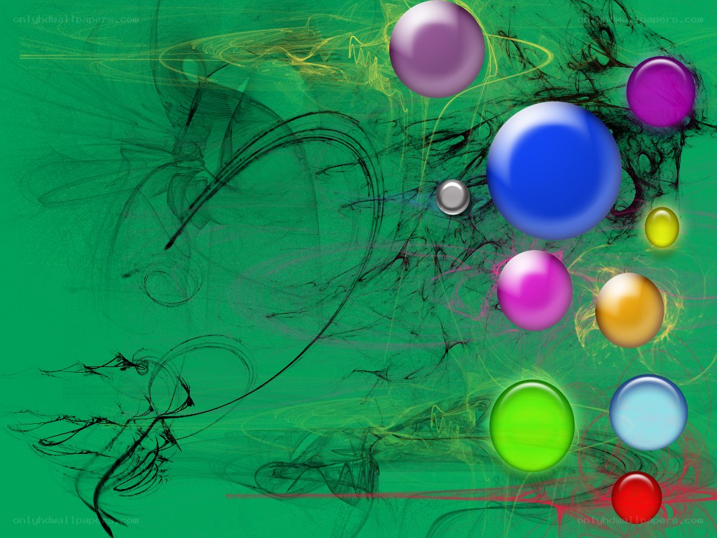 Colorful abstract digital art