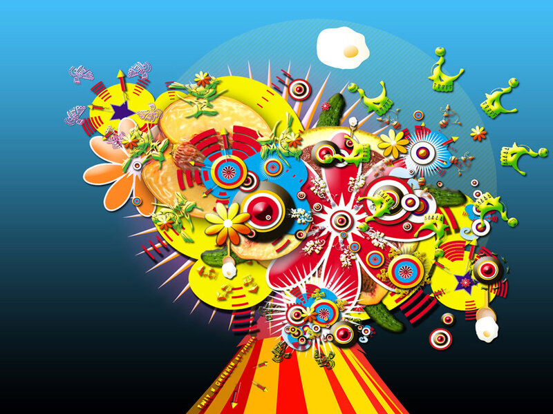 colorful abstract digital art