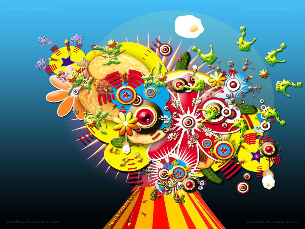 colorful abstract digital art