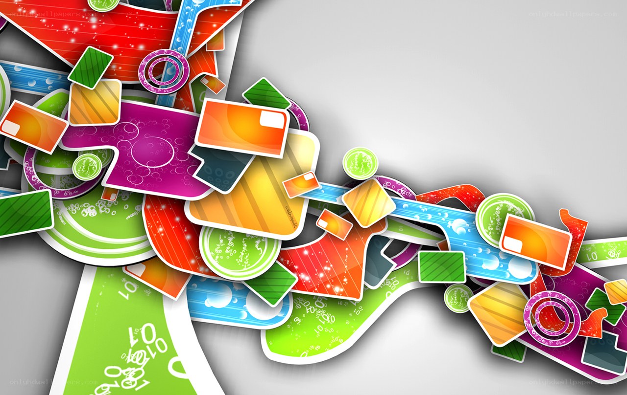 colorful abstract digital art