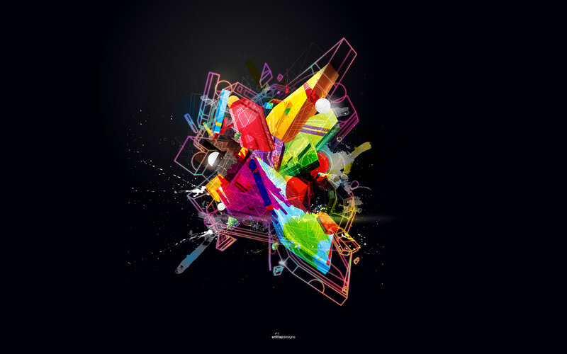 colorful abstract digital art