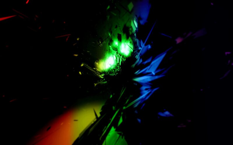 colorful abstract explosion