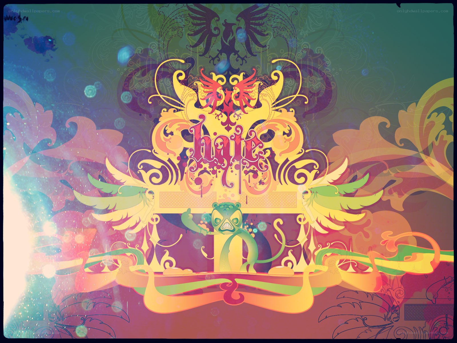 colorful abstract fantasy art