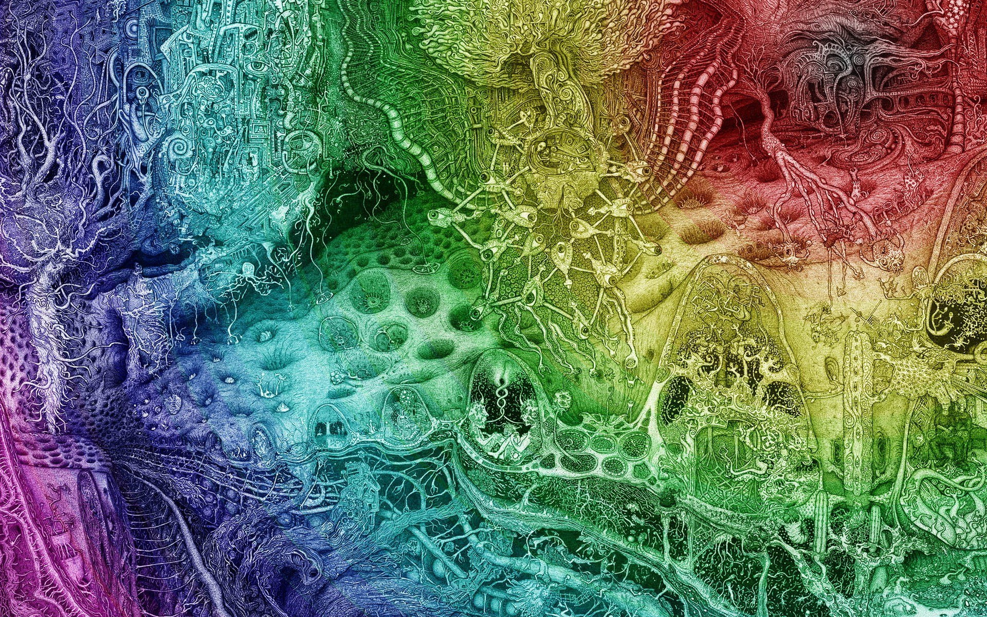 colorful abstract fantasy artwork