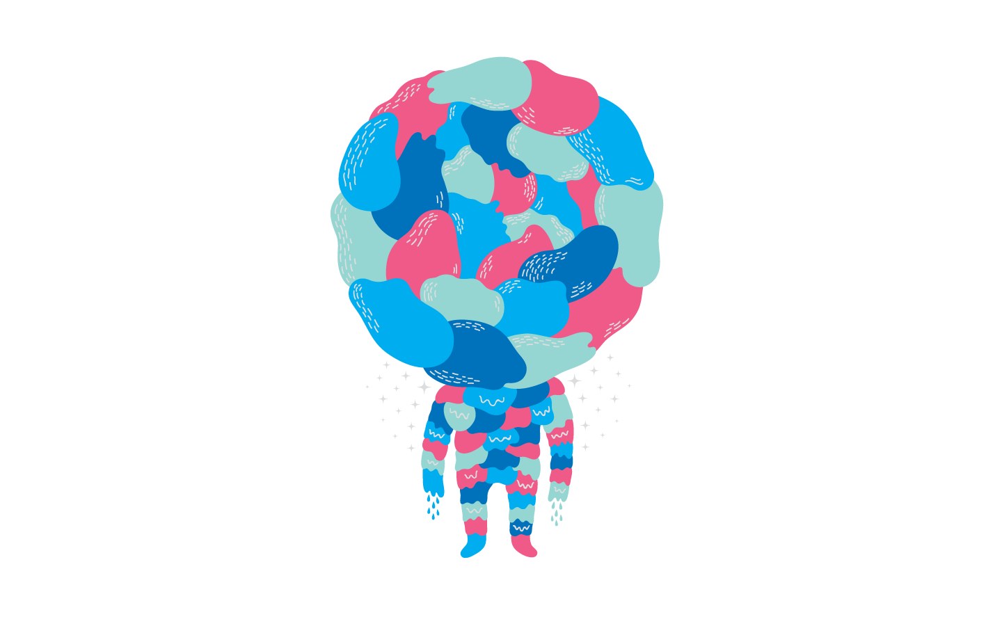 colorful abstract figure