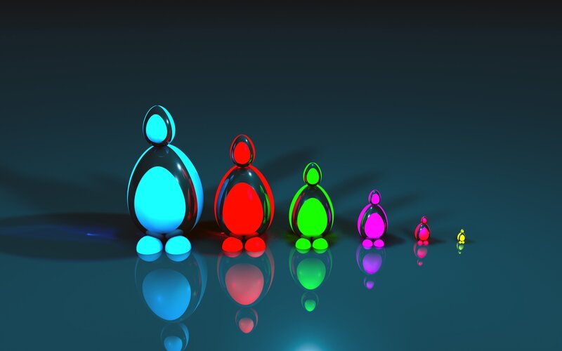 Colorful abstract figures