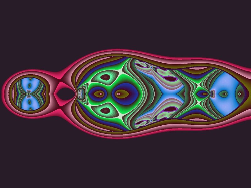 colorful abstract fractal design