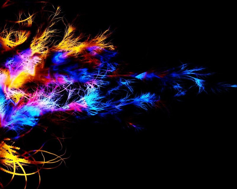 colorful abstract fractal design