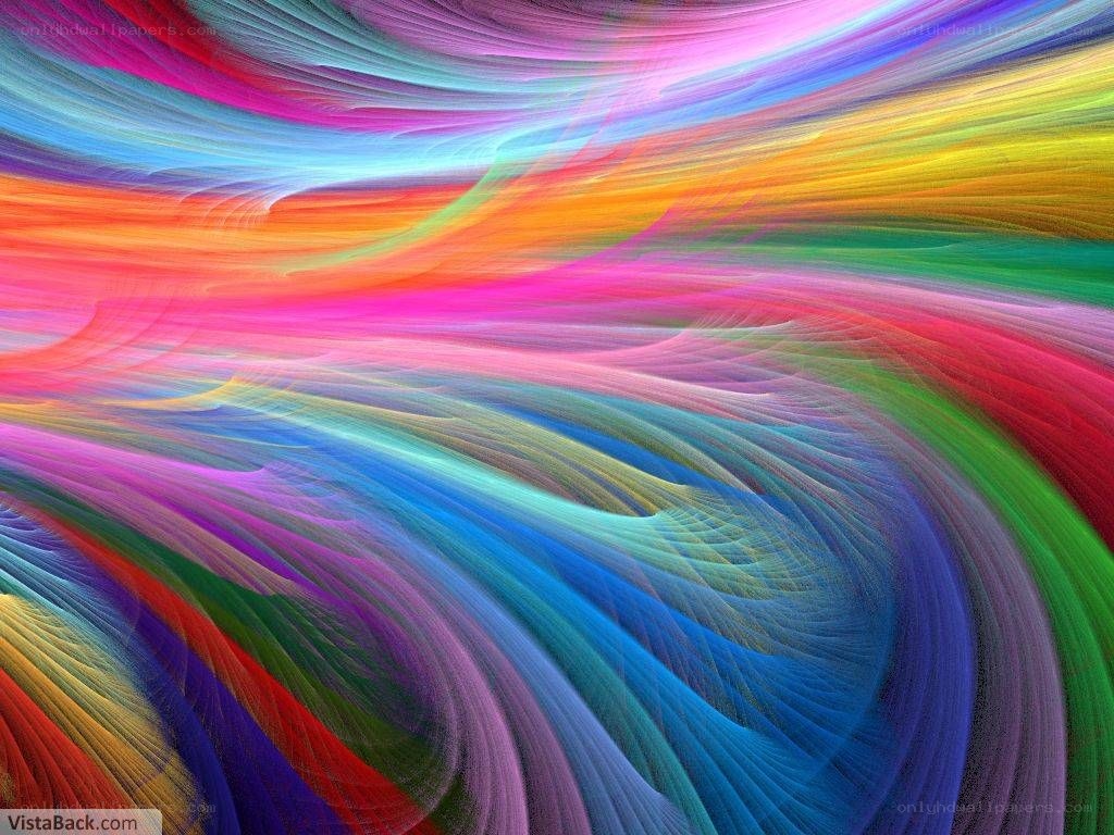 Colorful abstract fractal pattern