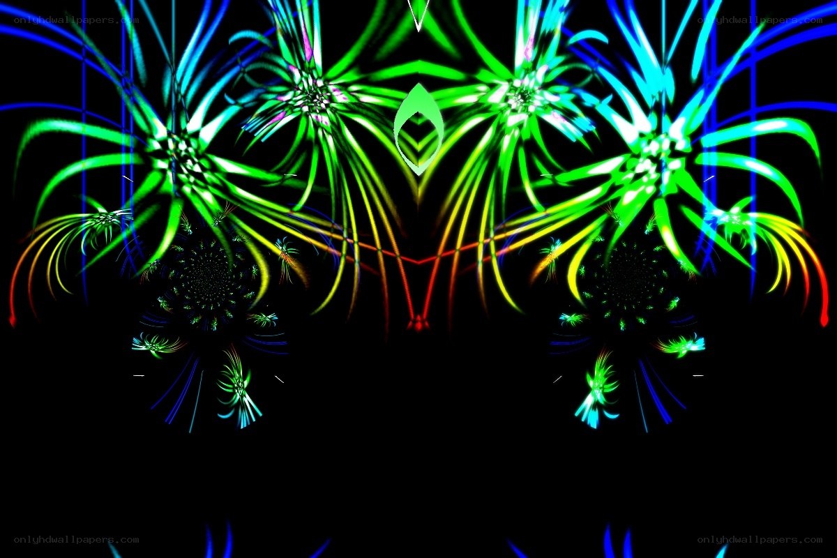 colorful abstract fractal pattern