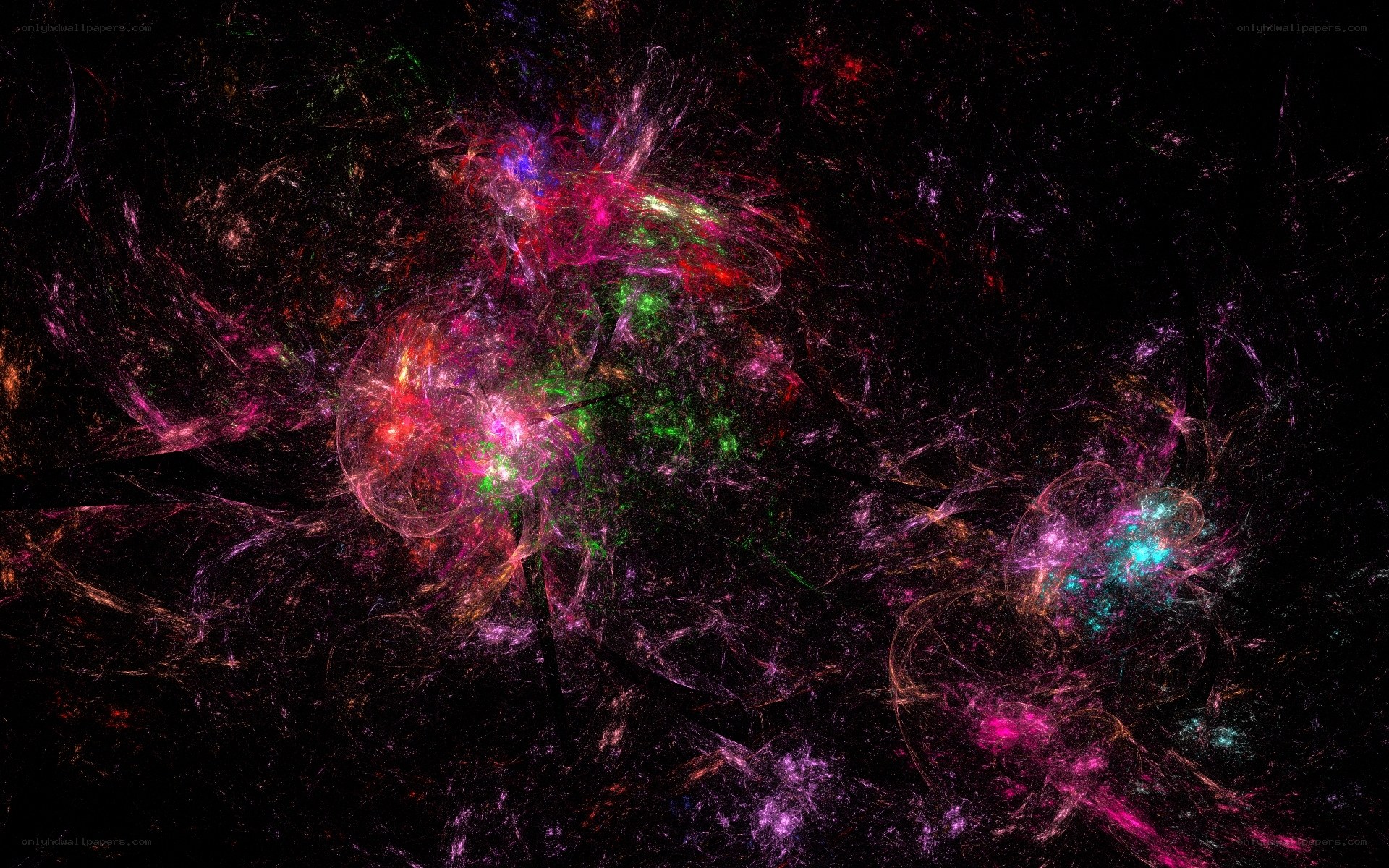 colorful abstract fractal pattern