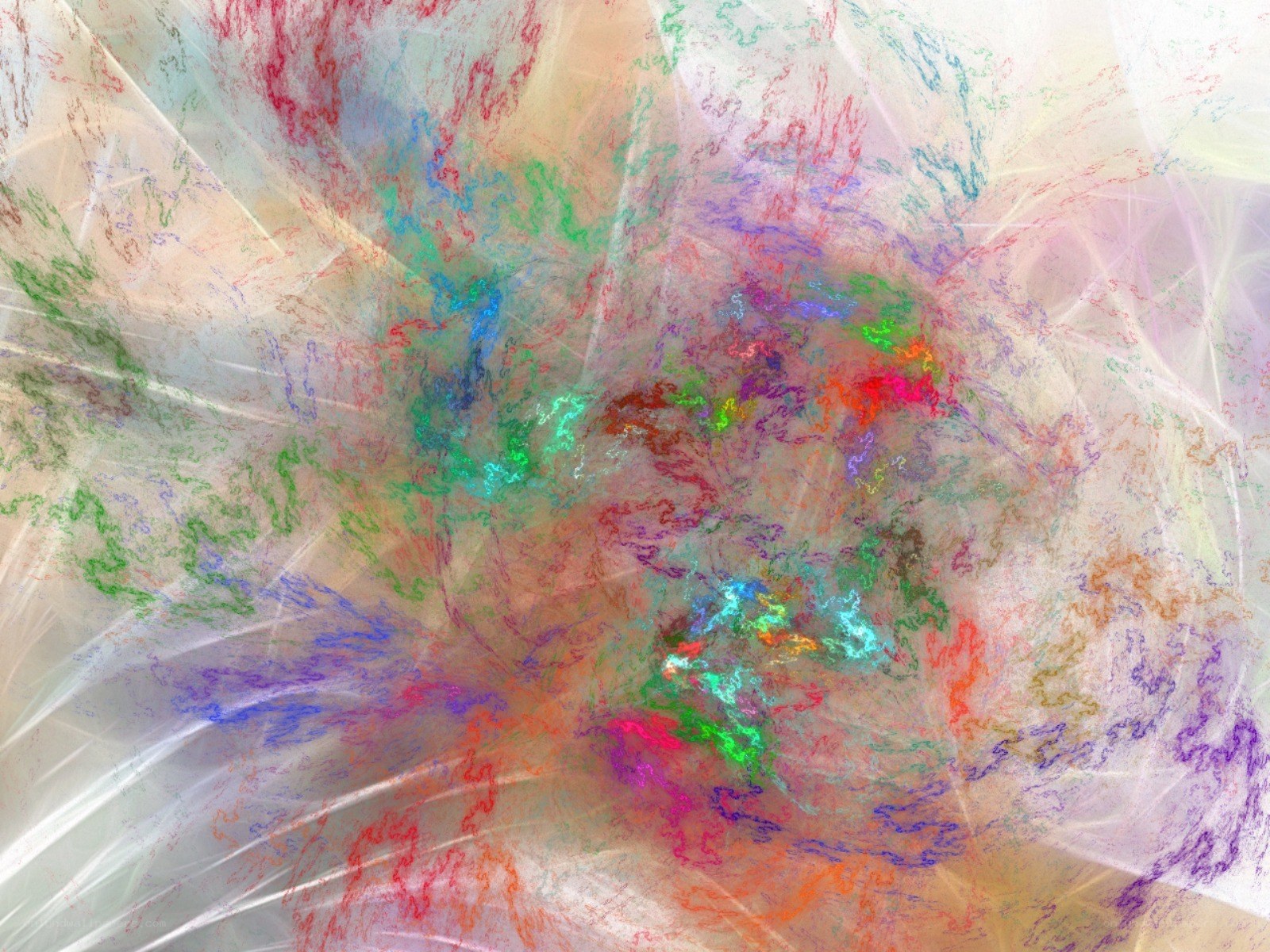 colorful abstract fractal pattern