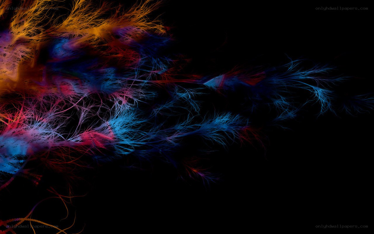 Colorful abstract fractal pattern