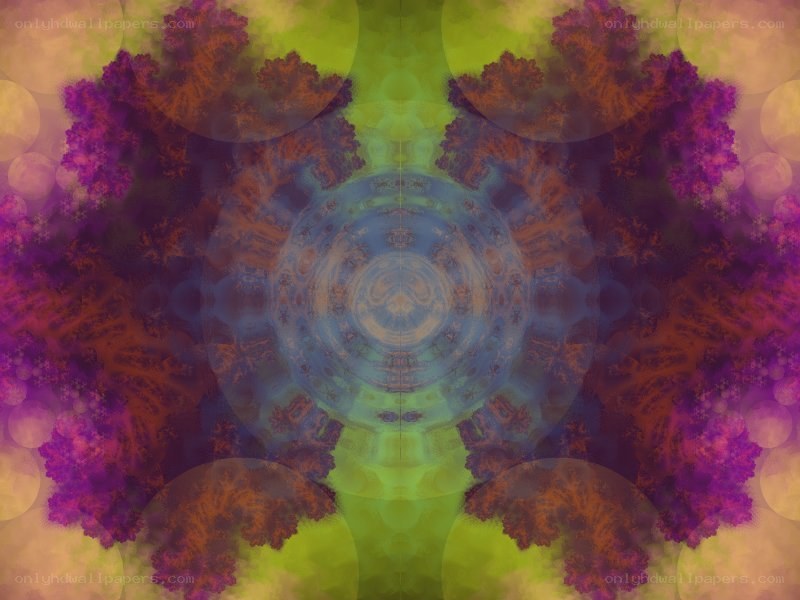 colorful abstract fractal pattern
