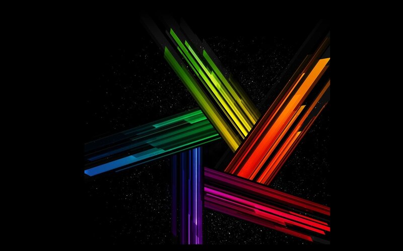 Colorful abstract geometric design
