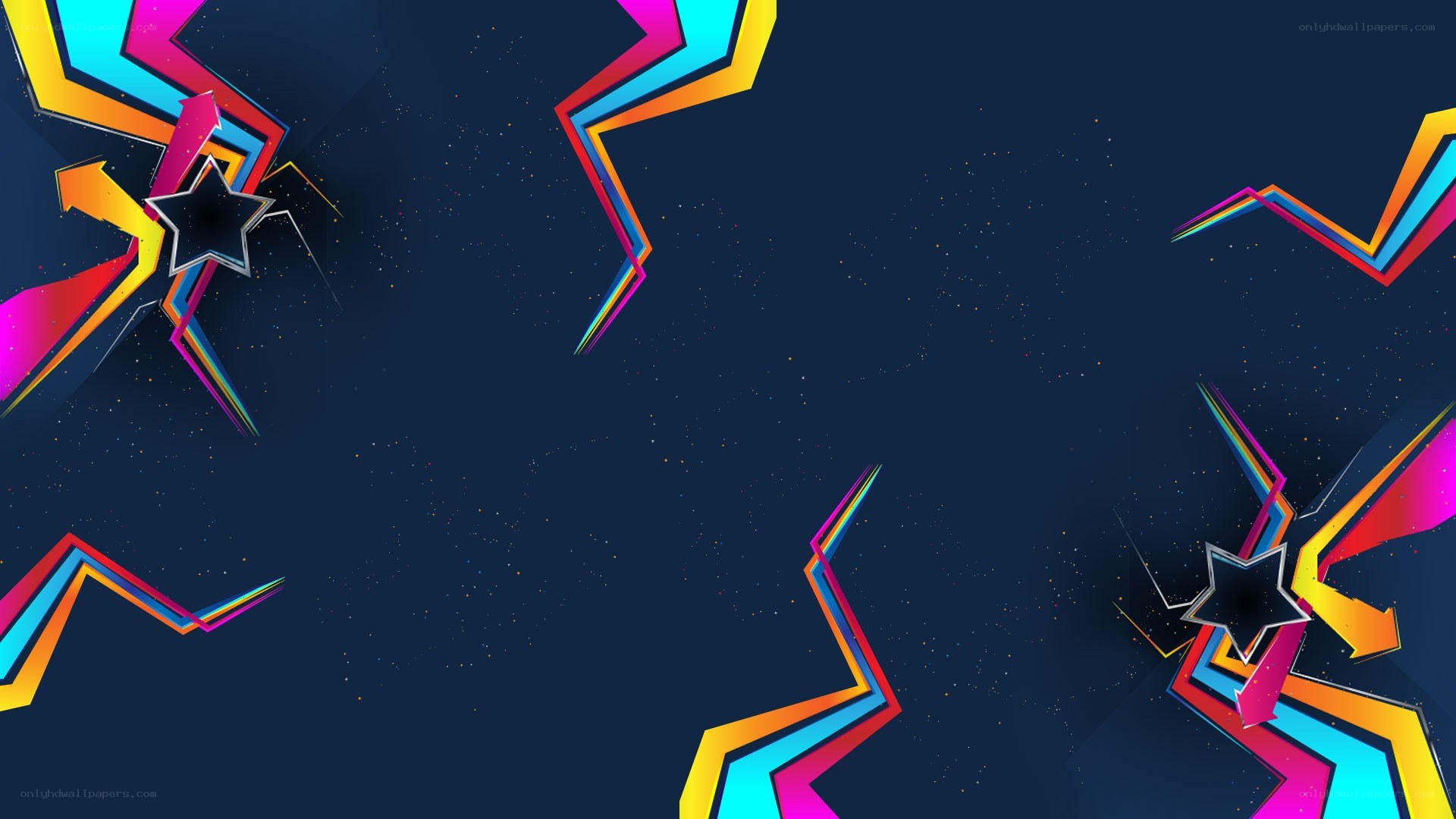 colorful abstract geometric design
