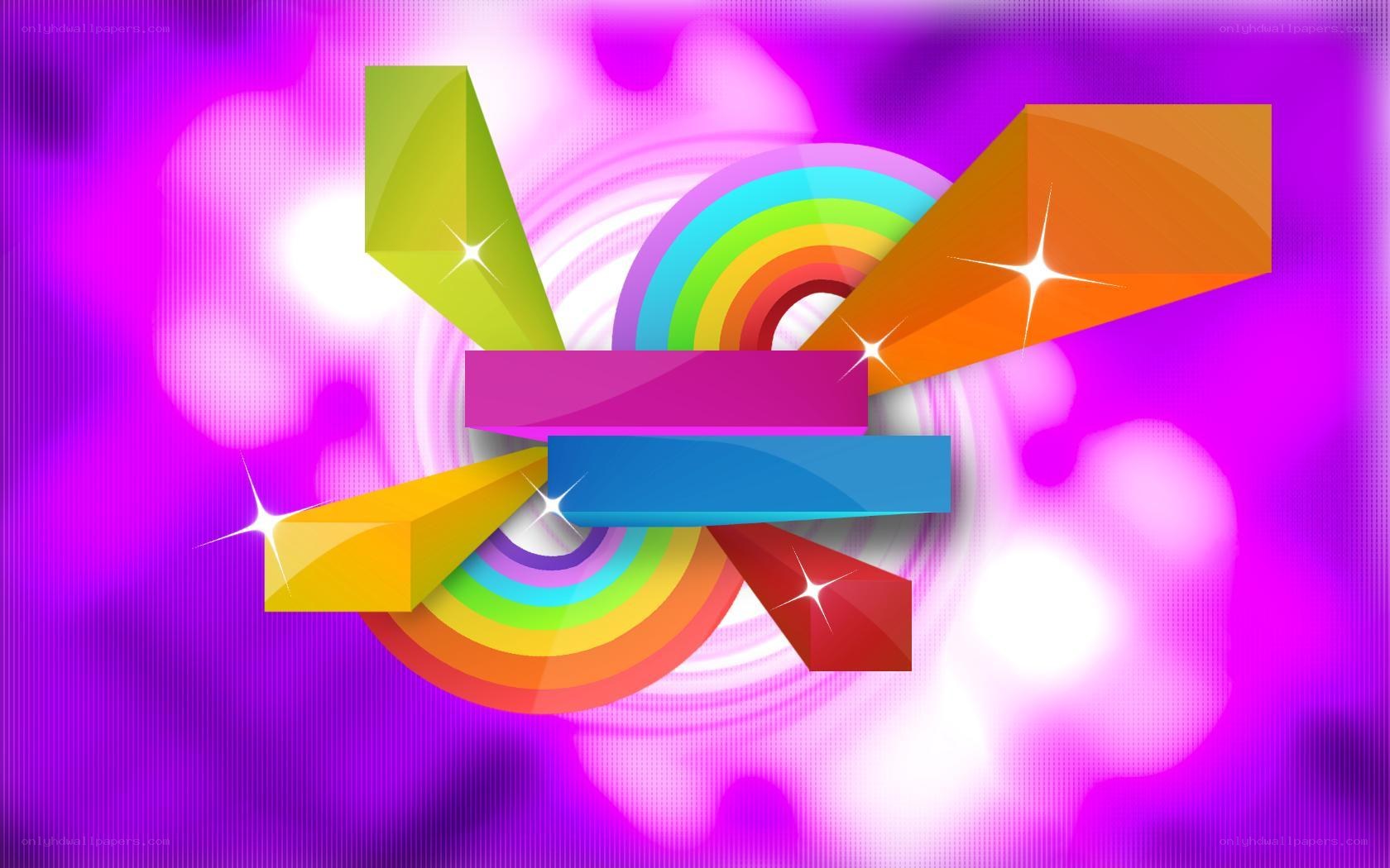 colorful abstract geometric design