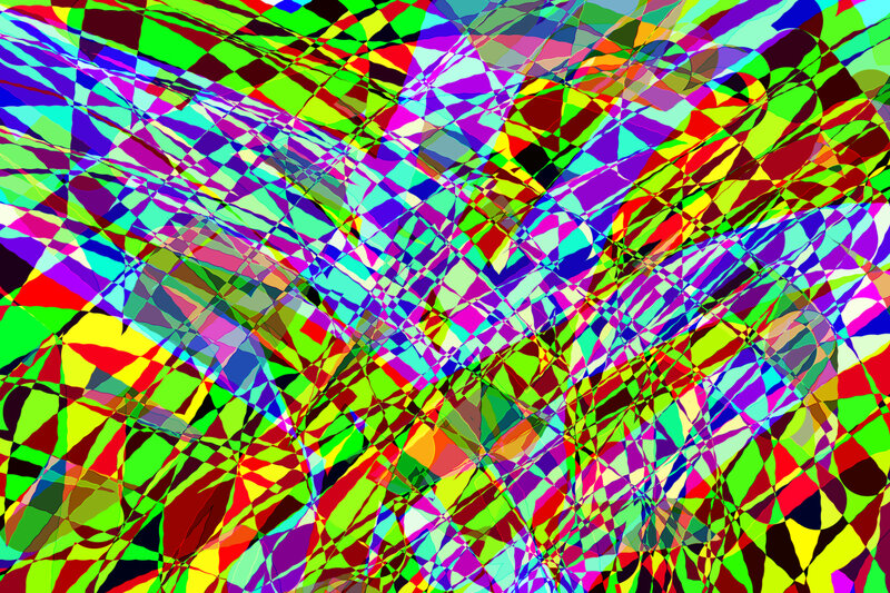 Colorful abstract geometric pattern