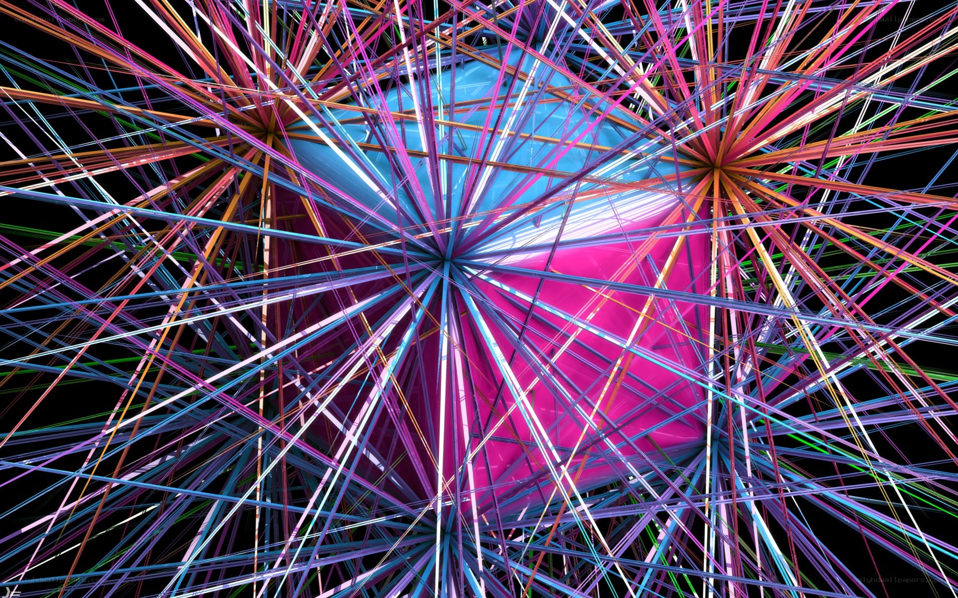 Colorful abstract geometric pattern