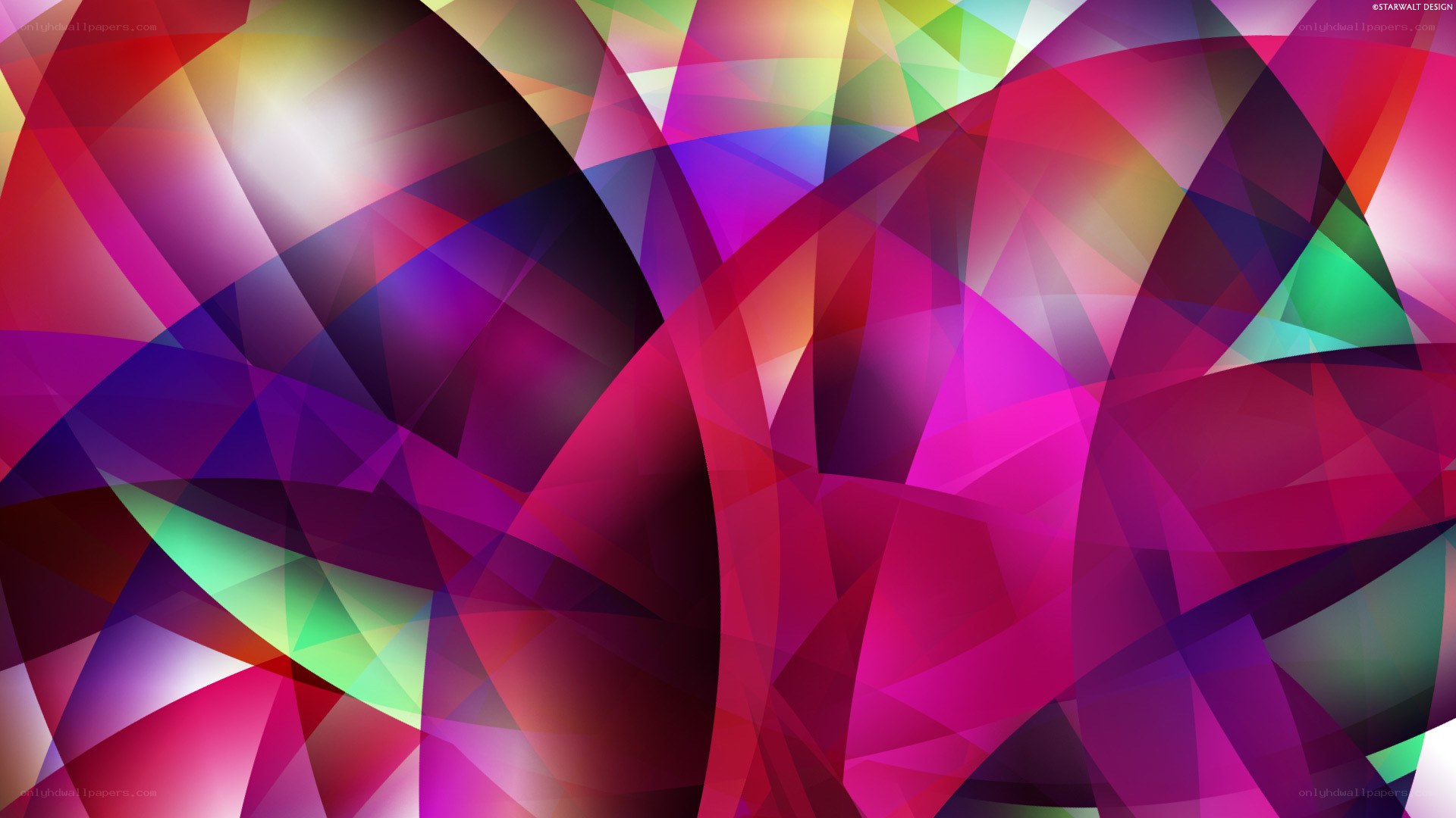 Colorful abstract geometric pattern