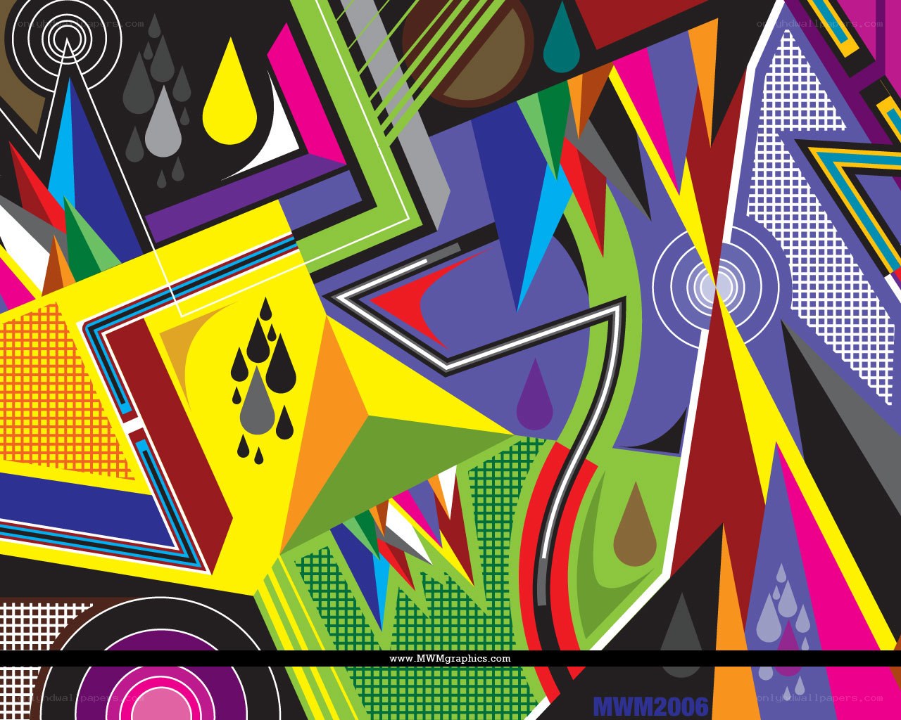 colorful abstract geometric pattern