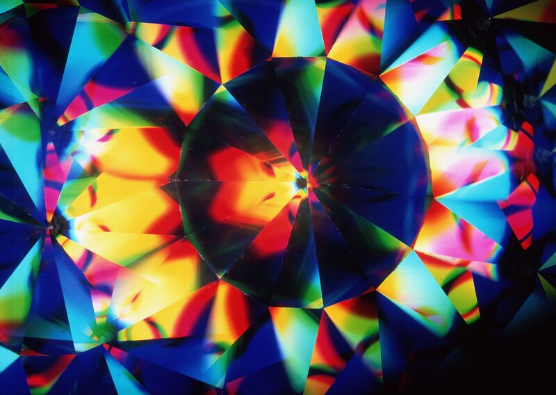 Colorful abstract geometric pattern