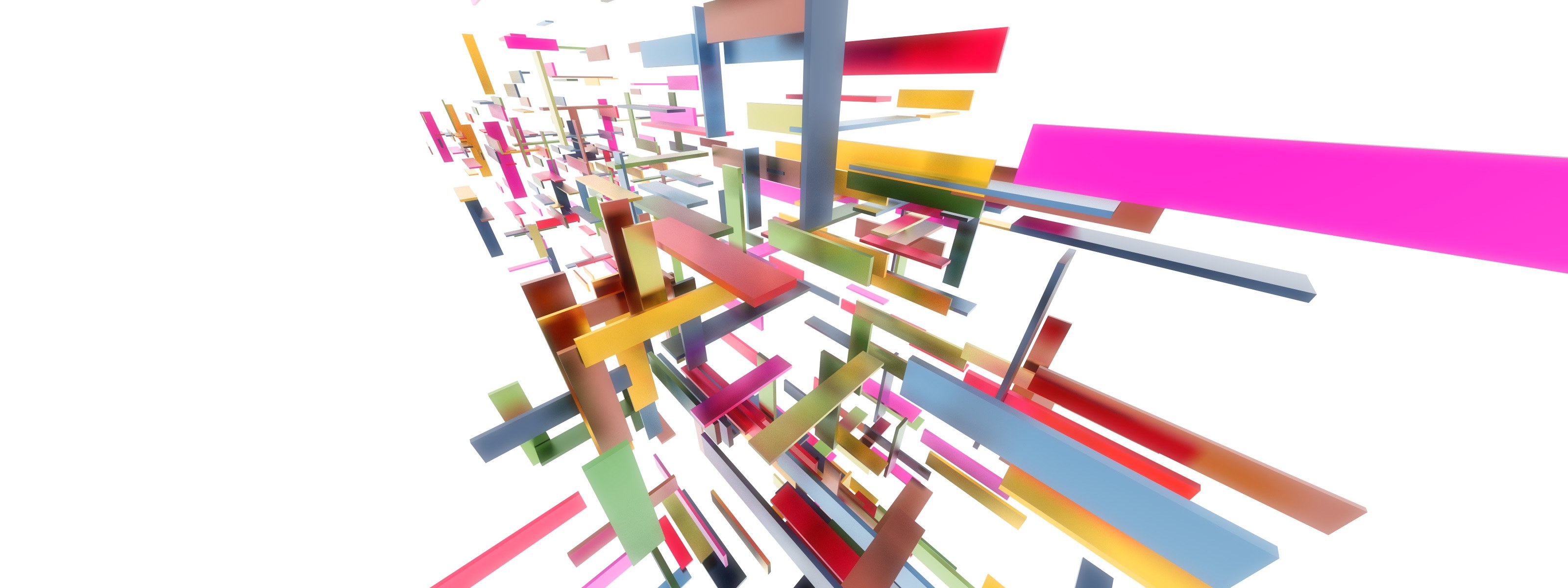 colorful abstract geometric shapes