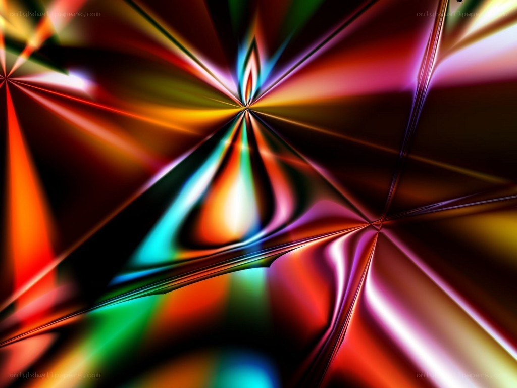 colorful abstract light burst