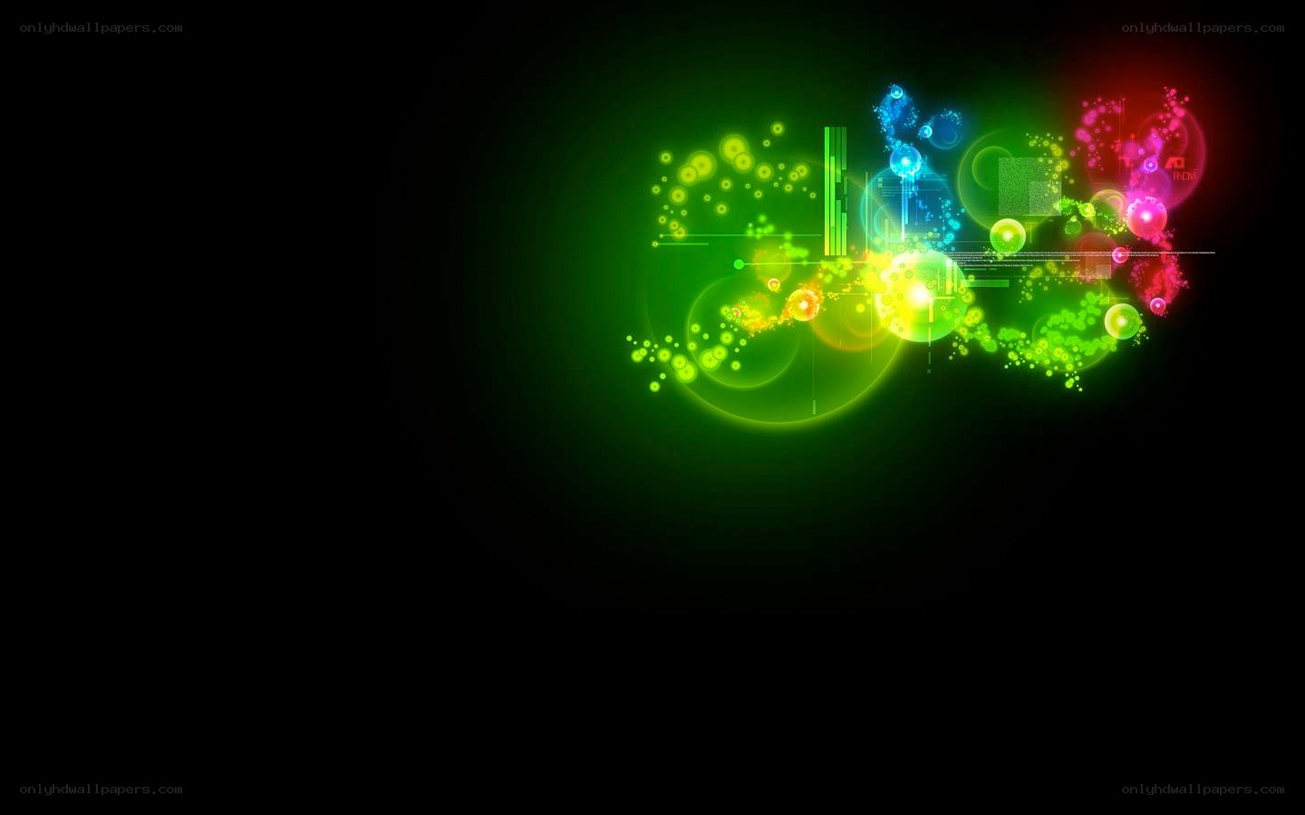 colorful abstract light design