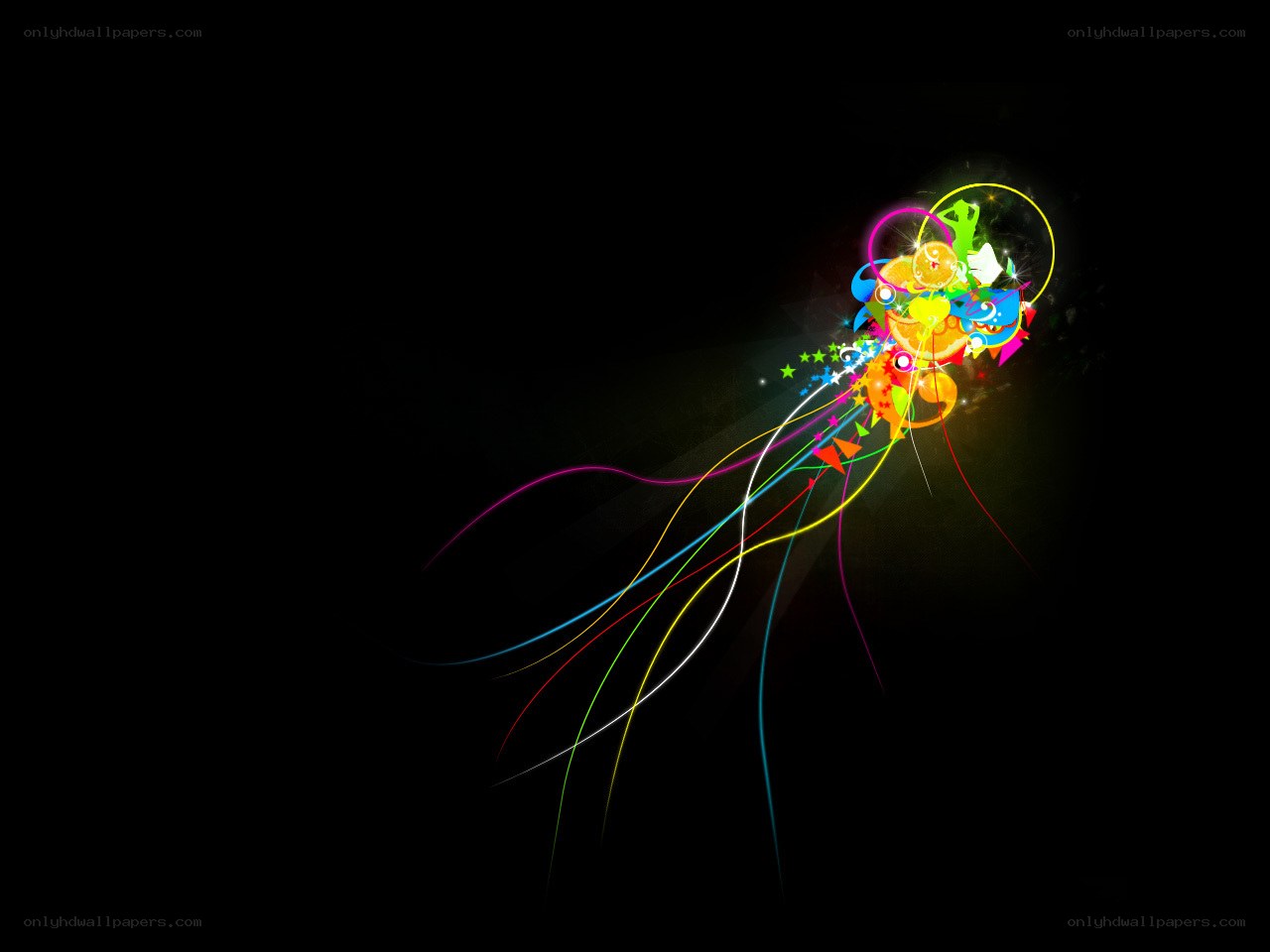 colorful abstract light design
