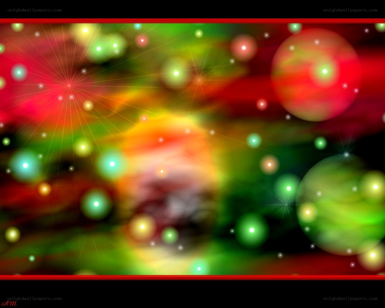 colorful abstract lights