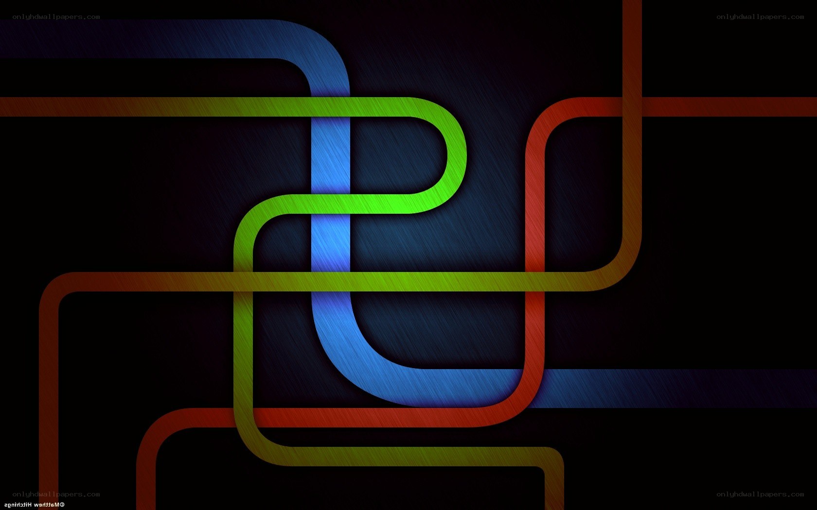 colorful abstract line art