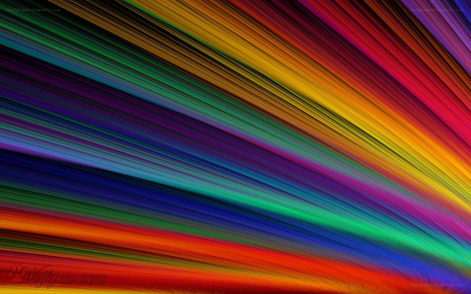 Colorful abstract lines