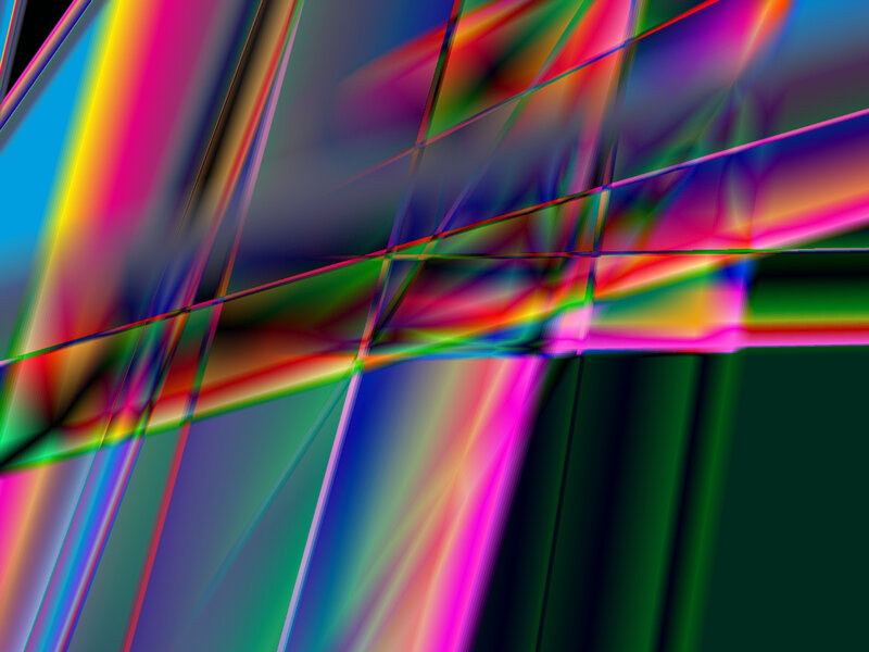 Colorful Abstract Lines — Pink, Dynamic