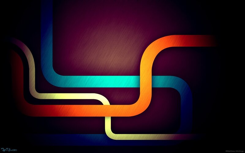 Colorful Abstract Lines — Purple, Dynamic, Background