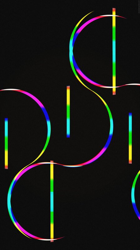 Colorful Abstract Lines — Rainbow