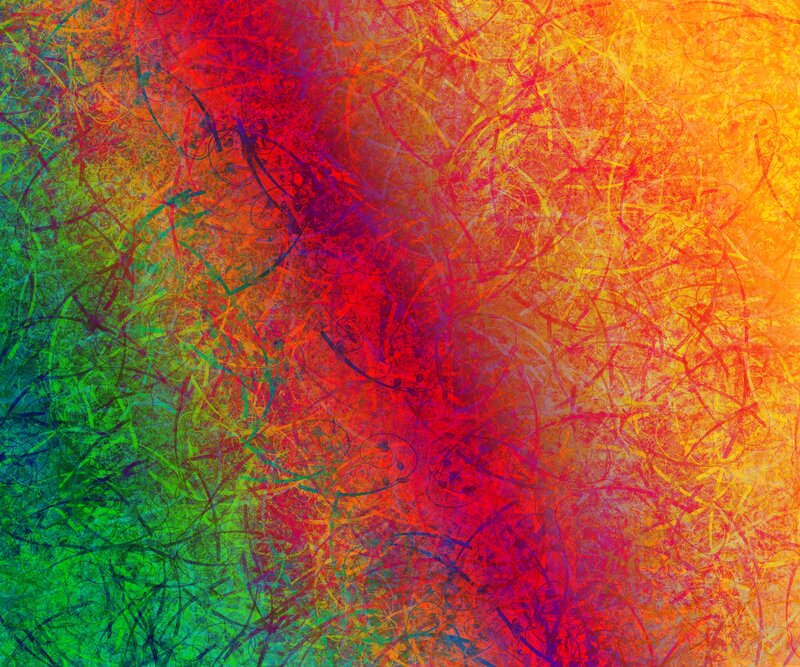 Colorful Abstract Lines — Red, Chaotic