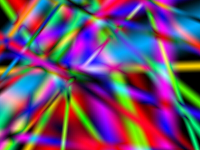 Colorful Abstract Lines — Red, Vibrant