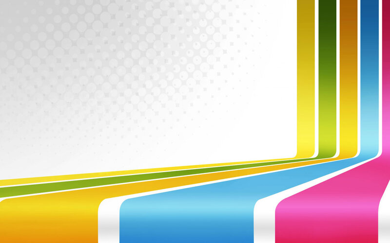 Colorful Abstract Lines — Yellow, Vibrant
