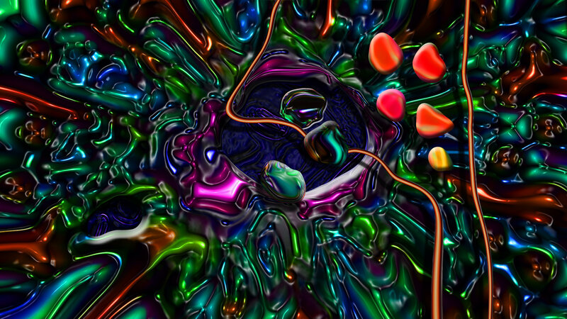 Colorful Abstract Liquid