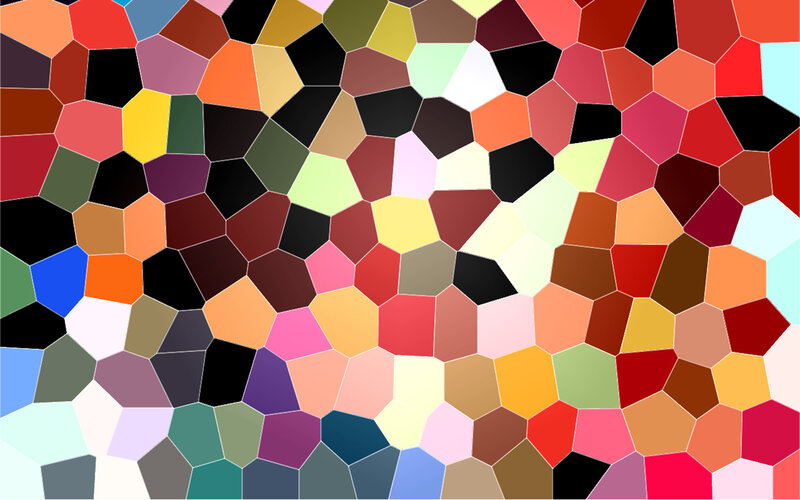 Colorful abstract mosaic pattern