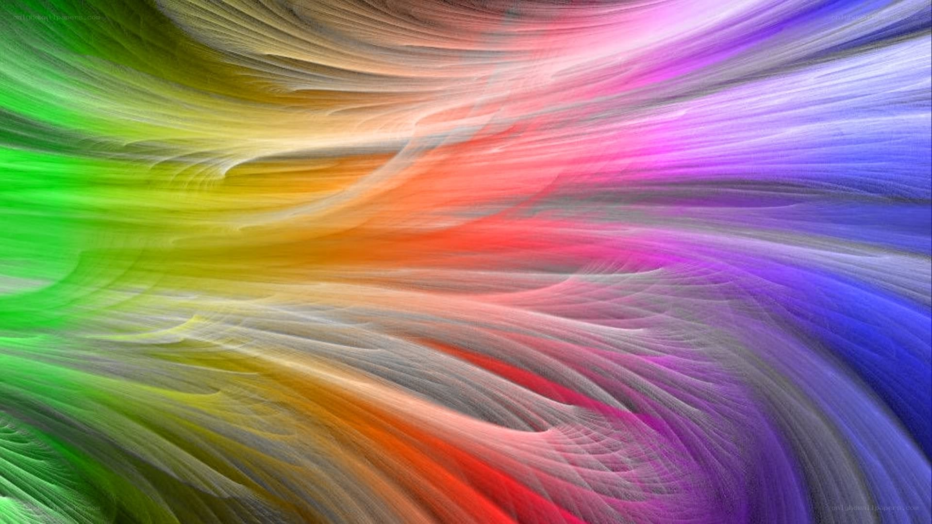 Colorful abstract motion