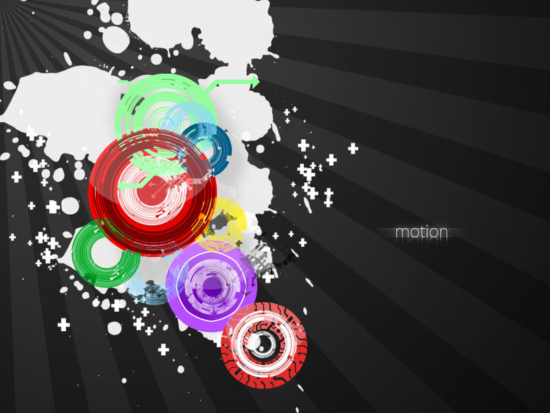 colorful abstract motion design